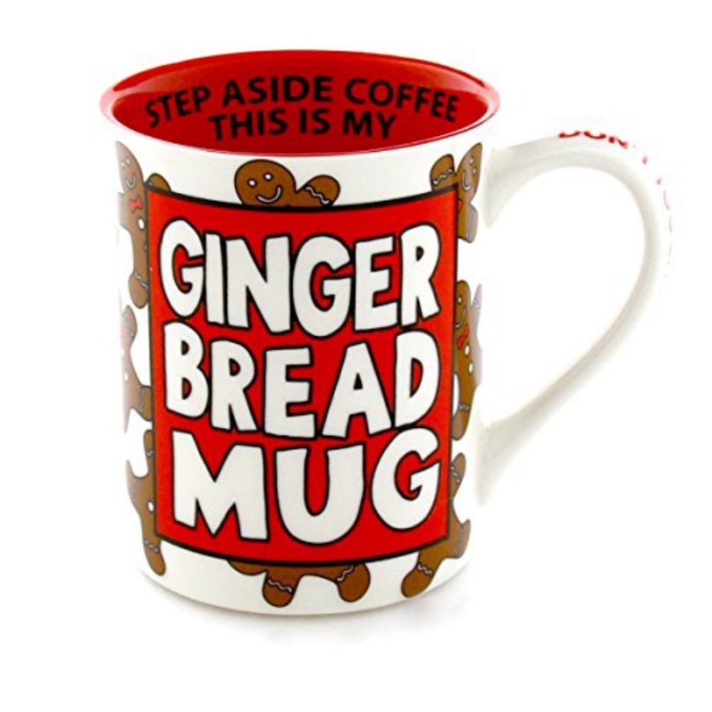 Enesco Our Name is Mud by Lorrie Veasey Gingerbread Recipe Mug, 4 1/2”